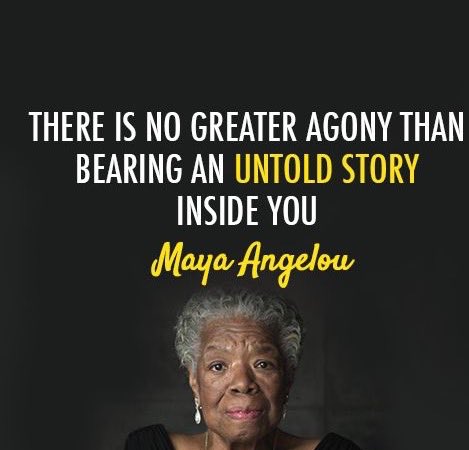 Maya knew what's up. I'm writing a book.