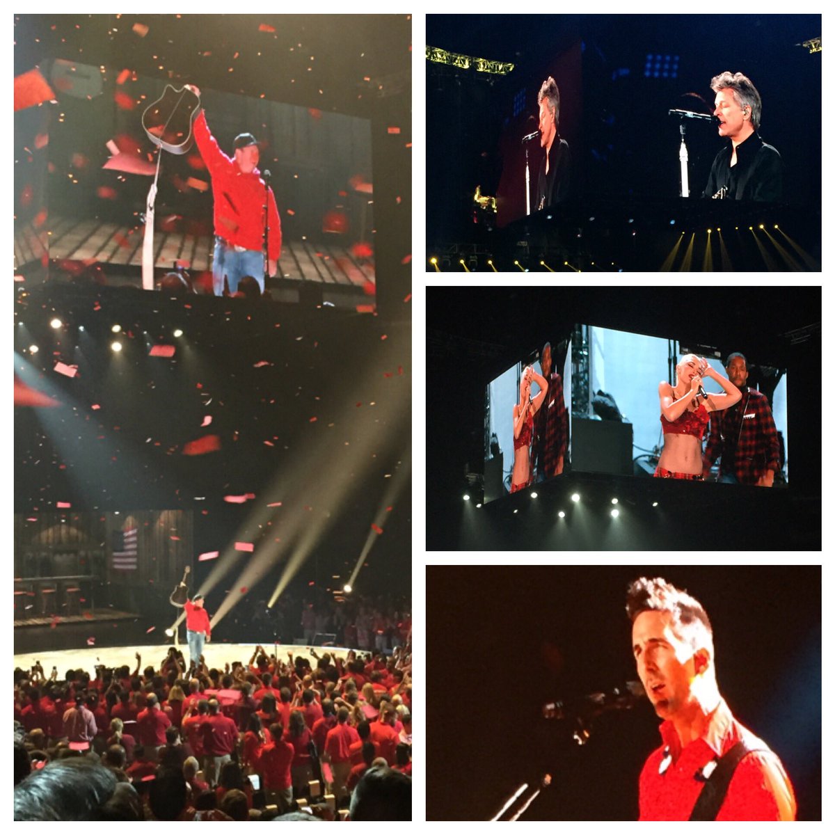 DaleyTarget's tweet photo. What a day at work! @garthbrooks @gwenstefani @BonJovi @jakeowen @Target #FNM2016 #WeAreTarget #Target https://t.co/HPQRtS1RSL