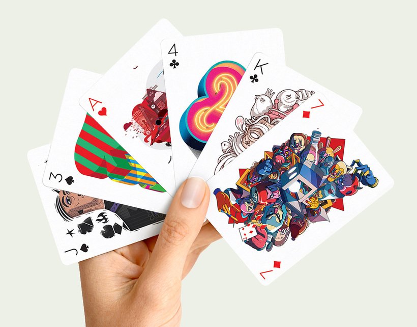 EsDeCreativos's tweet photo. 😮Playing Arts: diseño colectivo de barajas de cartas 👉 https://t.co/uVVo9ozsWX😮 https://t.co/8CpNpQPUEX