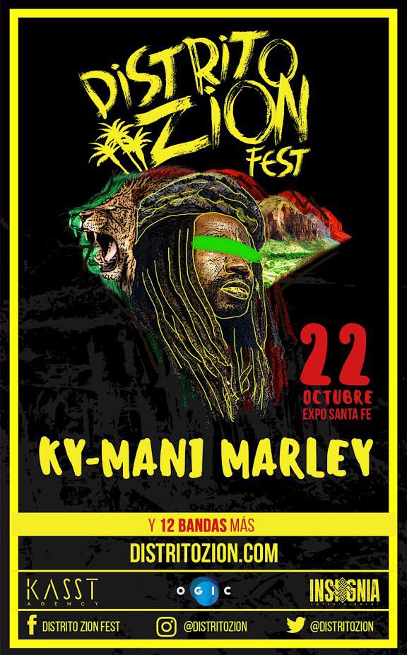 distritozion's tweet photo. Revelamos el headliner de este gran festival, ¡@kymani_marley en #DISTRITOZION! https://t.co/dZyHdaHoT3