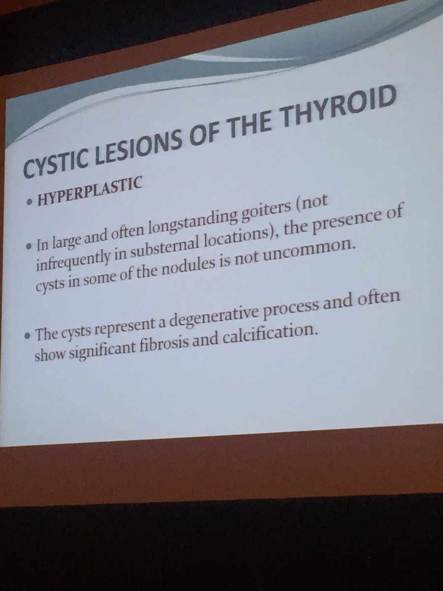 aakasharmand's tweet image. Cystic lesions of head and neck session #PathLab2016