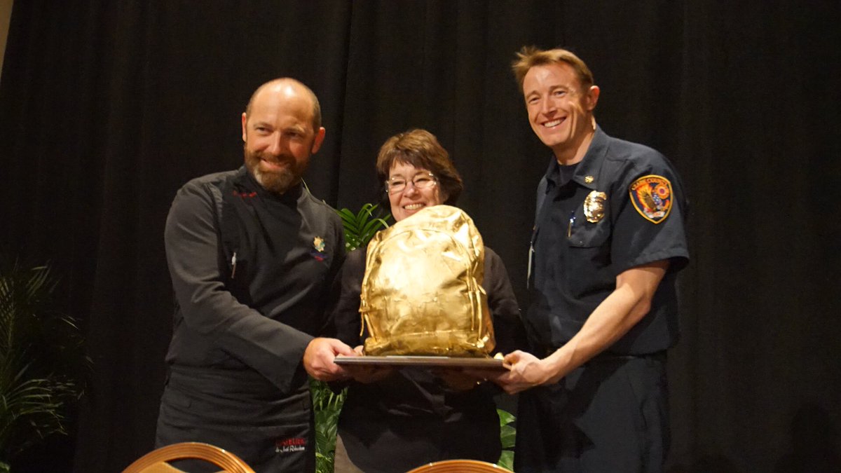 MGMResortsIntl's tweet photo. Congratulations to team @ClarkCountyNV on 1st place at #EmergencyKitCookoff! #CookoffAtMGM https://t.co/5mVqzNV7WW