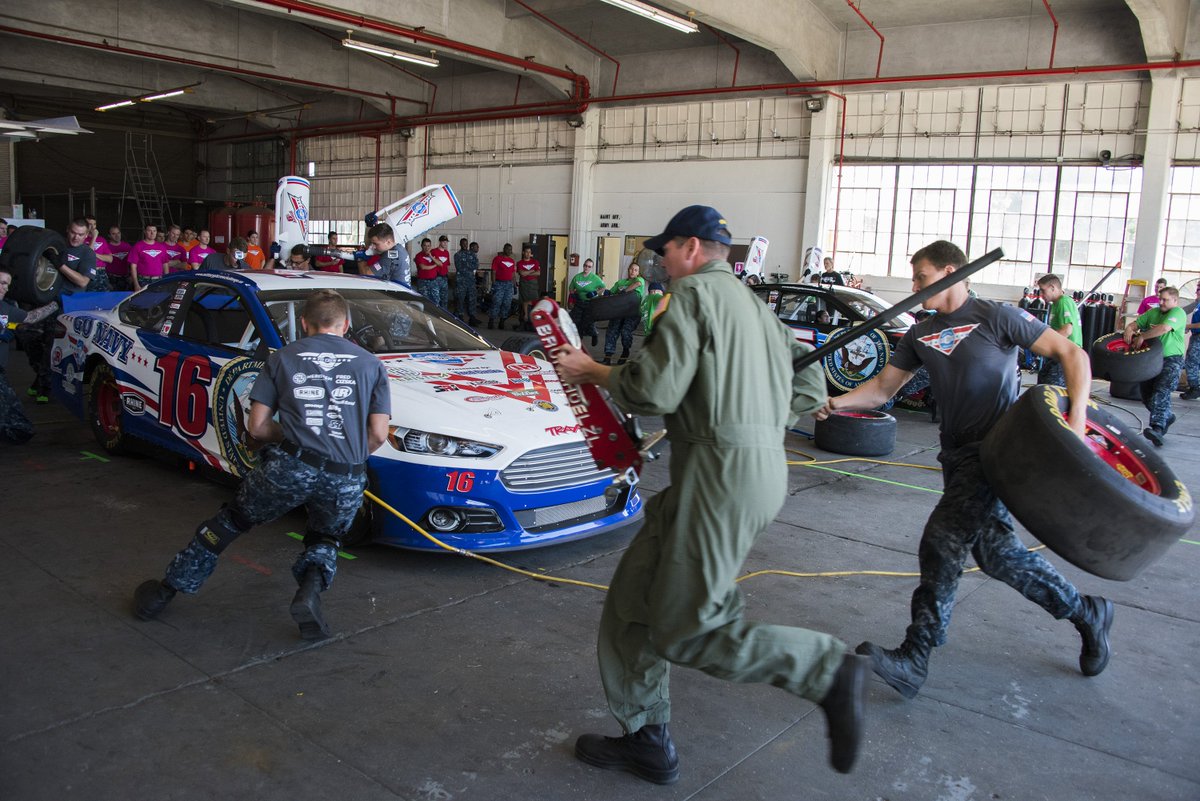 flynavy's tweet photo. Check out today's #Squadron #PitChallenge at #NASNI #SpeedFest2016 Special appearance by #SD #Padres #Cheerleaders https://t.co/pD8zZkvZP9