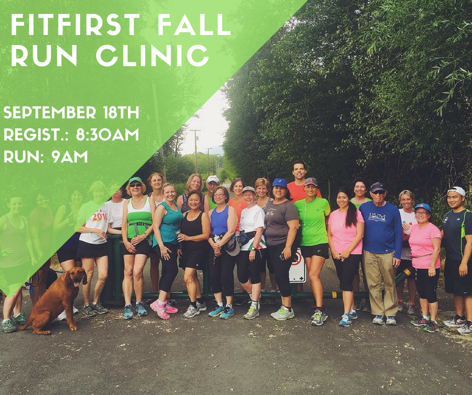 FitFirststore's tweet image. Can't wait to see everyone out for week 1 of our Fall Run Clinic!! See you this Sunday!! #burnaby #runclinic