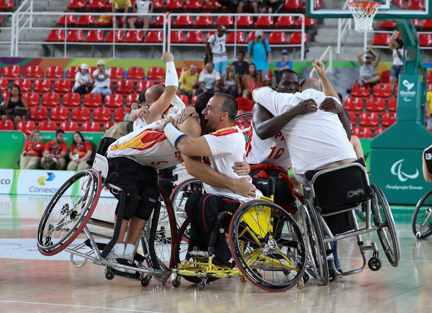 ¡¡HISTÓRICO!! La selección de basket silla, en la final paralímpica por 1ª vez en su historia (69-63 a G. Bretaña).