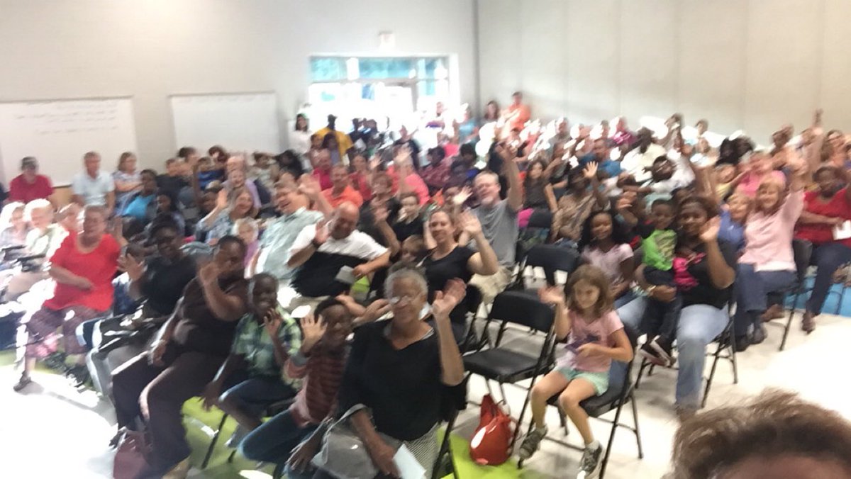 LauraB_SC's tweet photo. First PTA @ Sires Elementary was a PACKED house. Awesome! #weglide https://t.co/HLUC9QvGmA