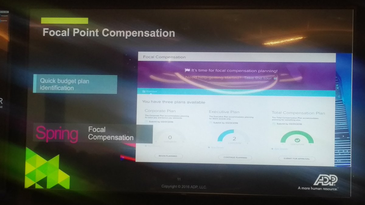holgermu's tweet photo. Spring will also see focal point #compensation capability in @ADP #VantageHCM #ADPHCM https://t.co/XrQ4lWNlog