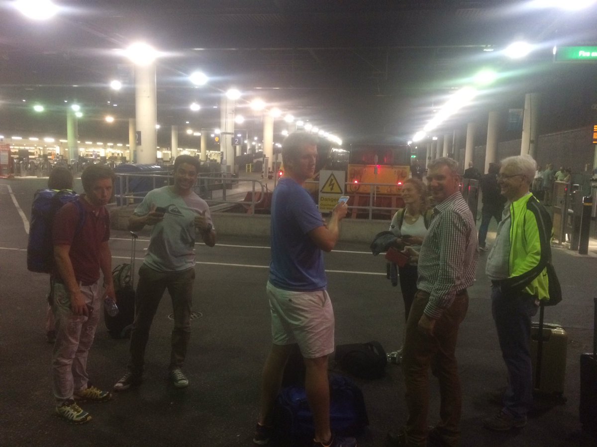 MonsterTri2016's tweet photo. The little known 4th discipline of the #monstertriathlon, devising a route to the start line.#flightcancelled https://t.co/u8aYdRyHVS