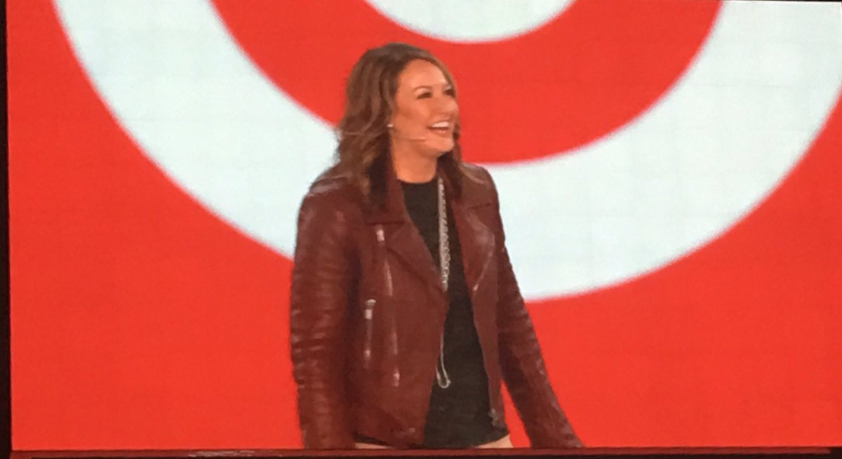 Thanks <a href="/JannaAPotts/">Janna Potts</a> for getting us pumped for the 2nd half! #WeAreTarget #ScrappyandDelight #137days