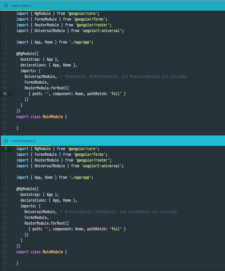PatrickJS__'s tweet image. Angular Universal 2.0.x released with Angular 2.0.0 finial
github.com/angular/univer…
#angularuniversal #angular2