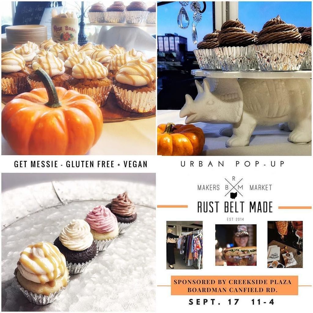 RustBeltMade's tweet photo. Get Messie! gf+vegan cupcakes from @whimsical.bakery this Saturday 17th! https://t.co/01CRzevTWE https://t.co/ObYItRvsSA