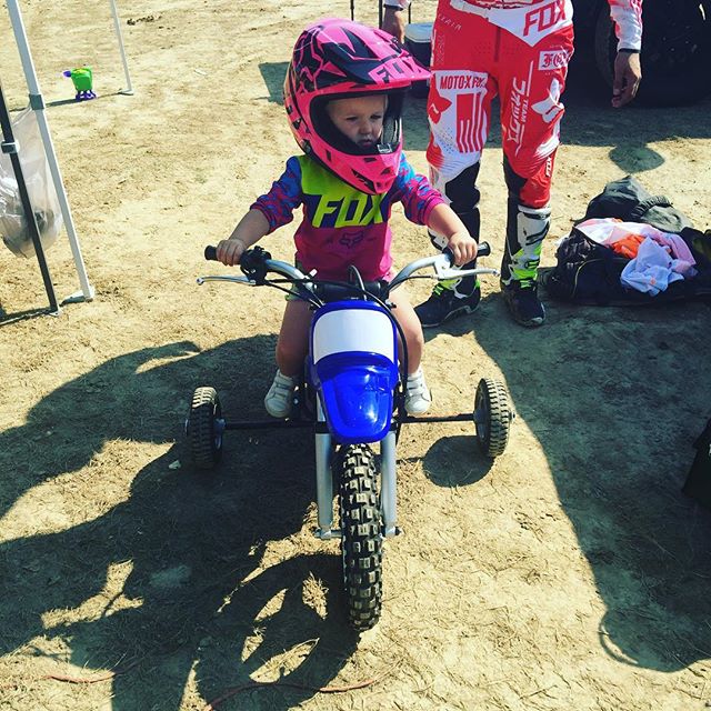 Even the smallest racing fans love a day out at the #MMX track! ☺ | 📷: colvin227 on #Instagram