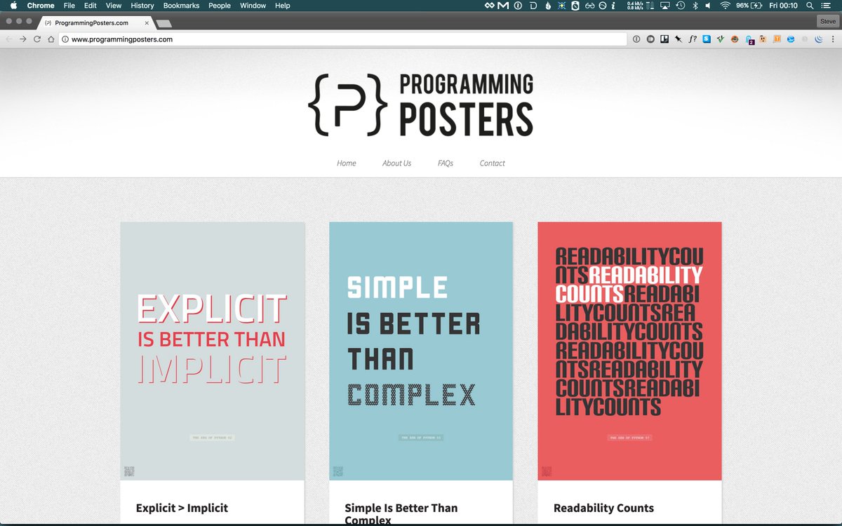 Batch #1 posters are in transit from the printers. Prepping the main site ready for go-live. Soon... soon..