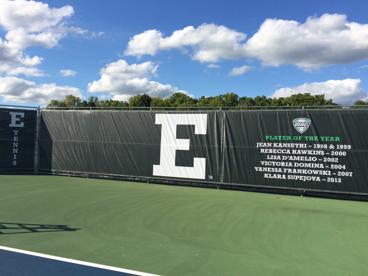 Ath_ChrisH's tweet photo. New year... new wind screens! #EMUTennis #Comm1tted #ChampionsBuiltHere https://t.co/zOQvxZipKX