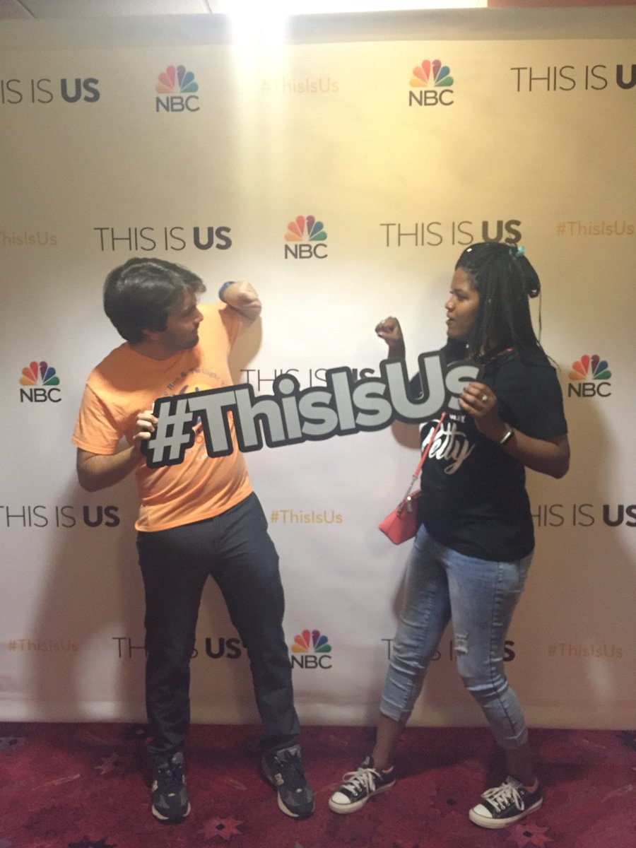 SJHoffman10's tweet photo. Tuesday nights are about to get real!! Fired up for this sneak peak of #ThisIsUs #ATLscreening https://t.co/uMuB8T9sUs