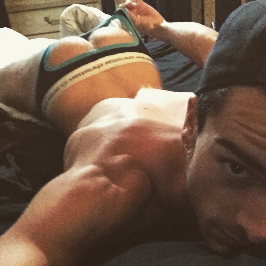 corykanexxx's tweet photo. TBT to my first @andrewchristian jocks 😛 https://t.co/FCKfFtSN7A