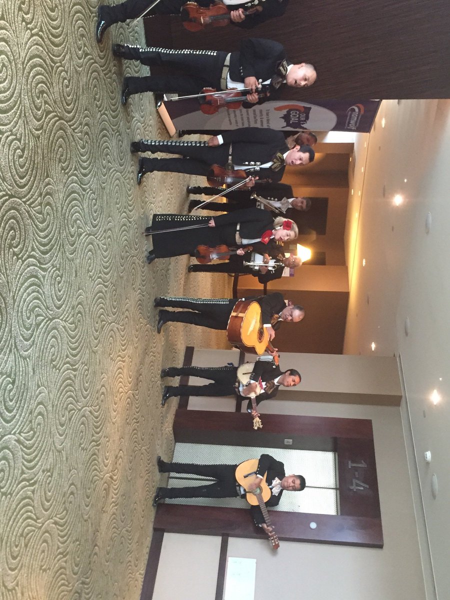 A great mariachi welcome to the Gala Awards Dinner #NamwolfInHouston - crowd.cc/s/oen2