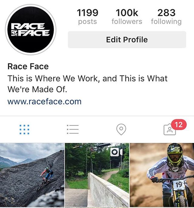 raceface604's tweet photo. We just turned over 100k on Instagram - Join the party!! https://t.co/sdritCLzeQ #thanks #instalife #rfworld https://t.co/xJgHW4nTP1