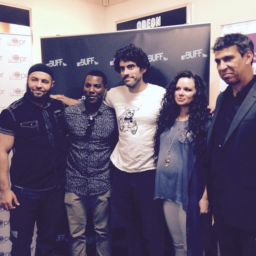 BUFilmFestival's tweet photo. Cast of #environmentalproducts #buff2016 #buffnessawaits #london #filmfestival https://t.co/x96b9eUvTN https://t.co/aqe998brby