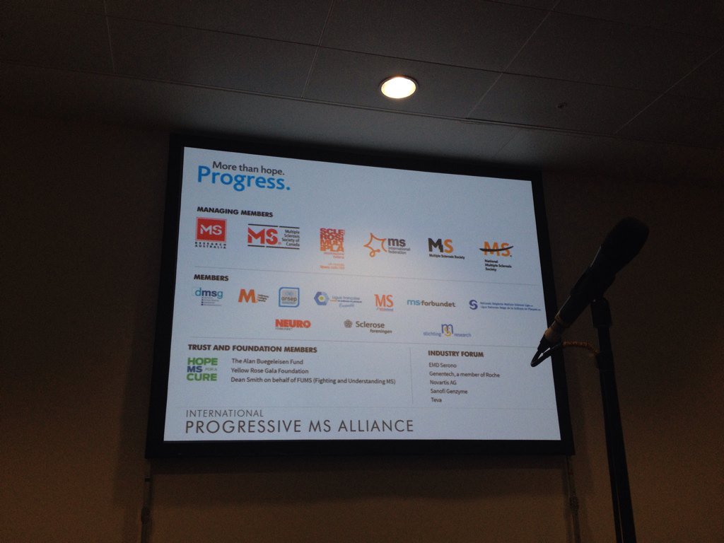 TrishnaBharadia's tweet photo. Gr8 to know much is now being done for progressive MS! #ECTRIMS2016 @mssocietyuk @mssociety #ipmsa https://t.co/UVBdGdcm91