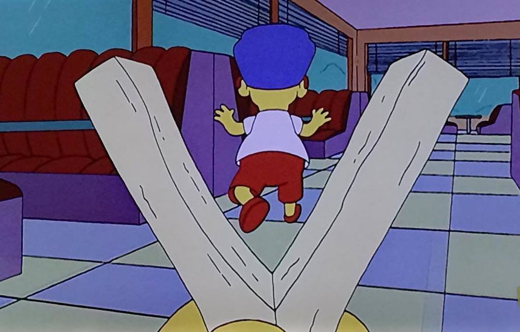 CartoonClubCC's tweet photo. #thesimpsons #simpsons #milhouse #bartsimpson #slingshot #eatmyshorts #cartoonclubcc https://t.co/KypAwEgkGG https://t.co/9RghAflhJV