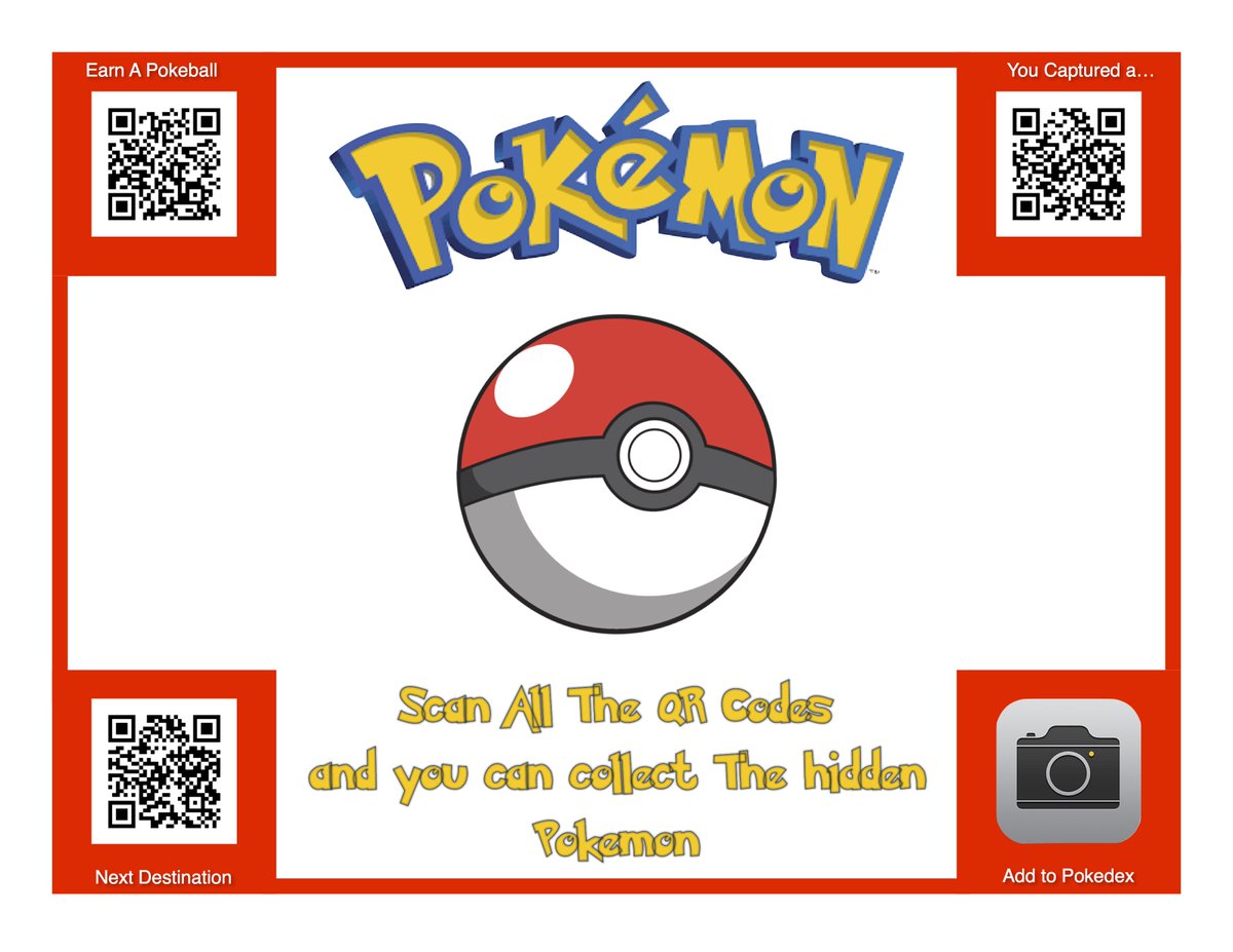MrWillPE's tweet photo. @JoeyFeith Remember when we talked Pokemon @EPEWCP. Here's my Pokemon QR game. Thoughts? https://t.co/NTPYJOdrg9 https://t.co/4mS5e18Gtg