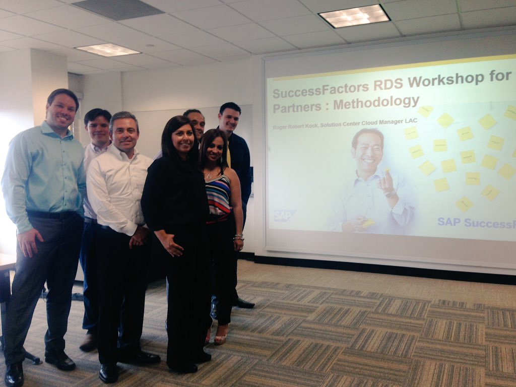 roger_kock's tweet photo. 1st class of SuccessFactors RDS in the Americas #SAP #SuccessFactors https://t.co/qSlznUMQU5