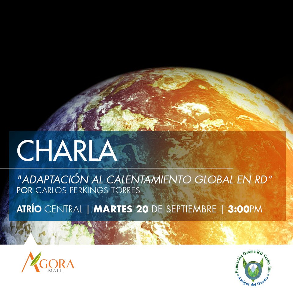 OzamaVerde's tweet photo. Este martes 20 de septiembre. Hora: 3:00 p.m. Jornada Verde en @Agoramallrd  @GOceanoRD https://t.co/aWUtKav765
