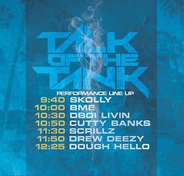 JARRONfrmDaEAST's tweet photo. The Line Up for Saturday 🔥 get ya tixx now🔂Come FUNCTION w/ da USOz ⛽ ️WE ON !! 🙏🏽🌊😈#TalkoftheTANK #SPREADTHEWORD 🚨🚨 https://t.co/tma971901R