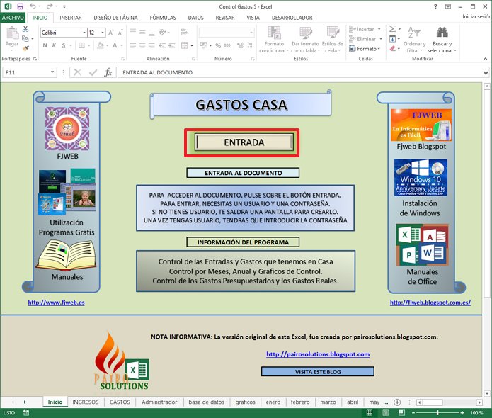 FwebRuiz's tweet photo. Hola a todos, he creado un excel para llevar los gastos de Casa https://t.co/Dsp1eeSjzm va en un ZIP con el Manual. https://t.co/oAdl517v0S