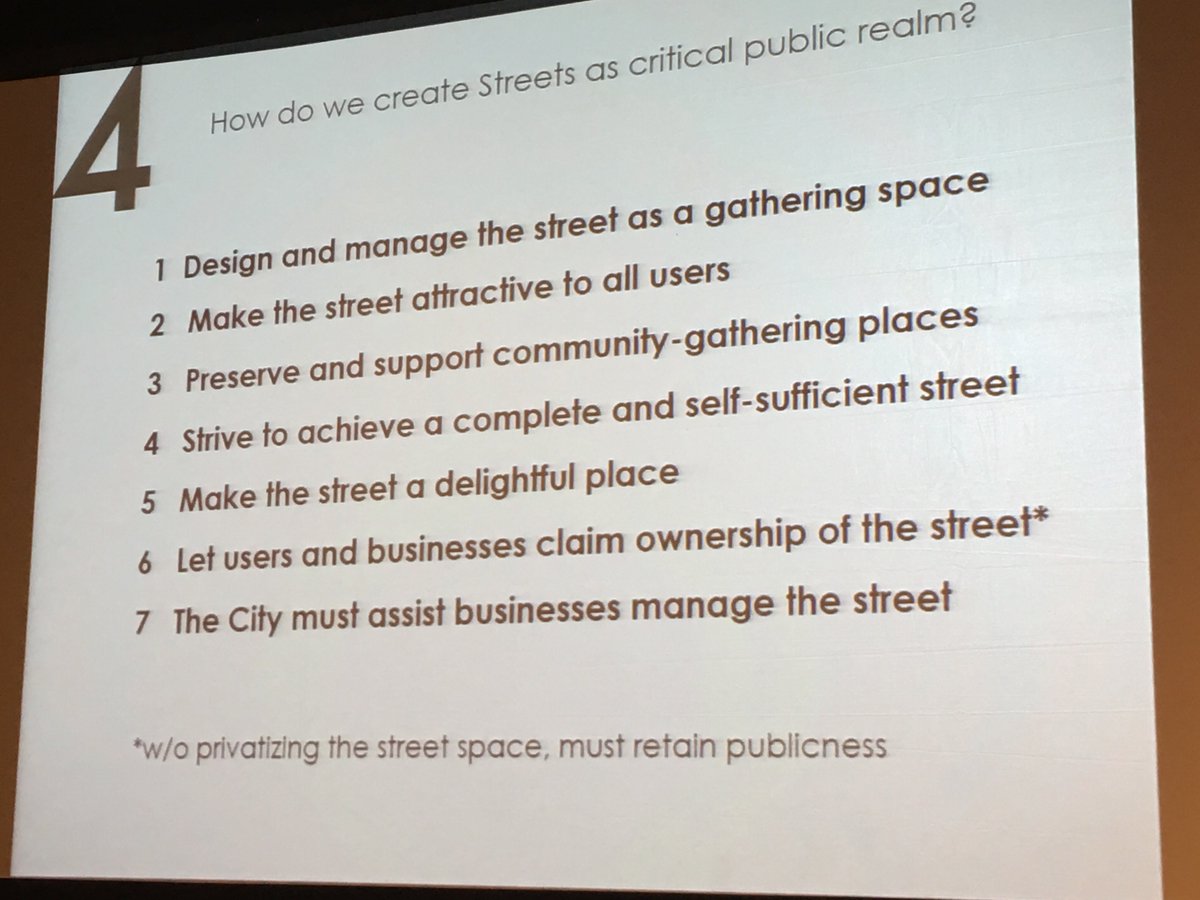 GeorgeFergusonx's tweet photo. How do we create #streets as critical #publicrealm? Some answers from Vikas Mehta #placemakingweek #cities https://t.co/nGTSvYxrfx