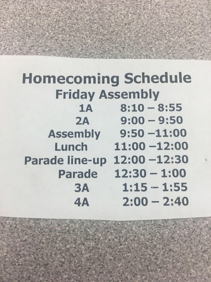 hhstigers_2018's tweet photo. SPIRIT DAY TOMORROW⚫️🔴⚪️ Here's the schedule! #WreckTheWarriors https://t.co/vG8vAMrMaj