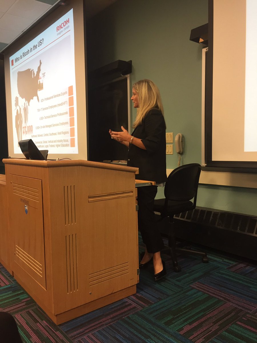 BennettHEIntern's tweet photo. @khoulihan830 presenting to @LionAmbassadors tonight! #RicohHigherEd #strategicpartner https://t.co/W8yv5BzZXt