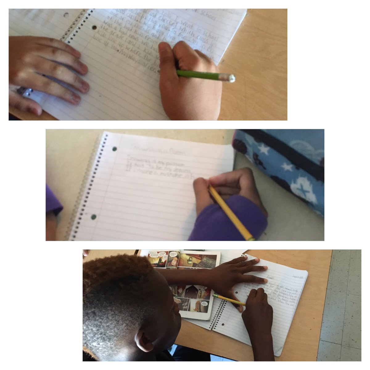HeatherKearns6's tweet photo. Writer's Notebooks started @tdsb_SMPS! Thanks @1GRTeacher for giving me this tool! #IntermediateHSP❤️ https://t.co/lfCPNY1ybm