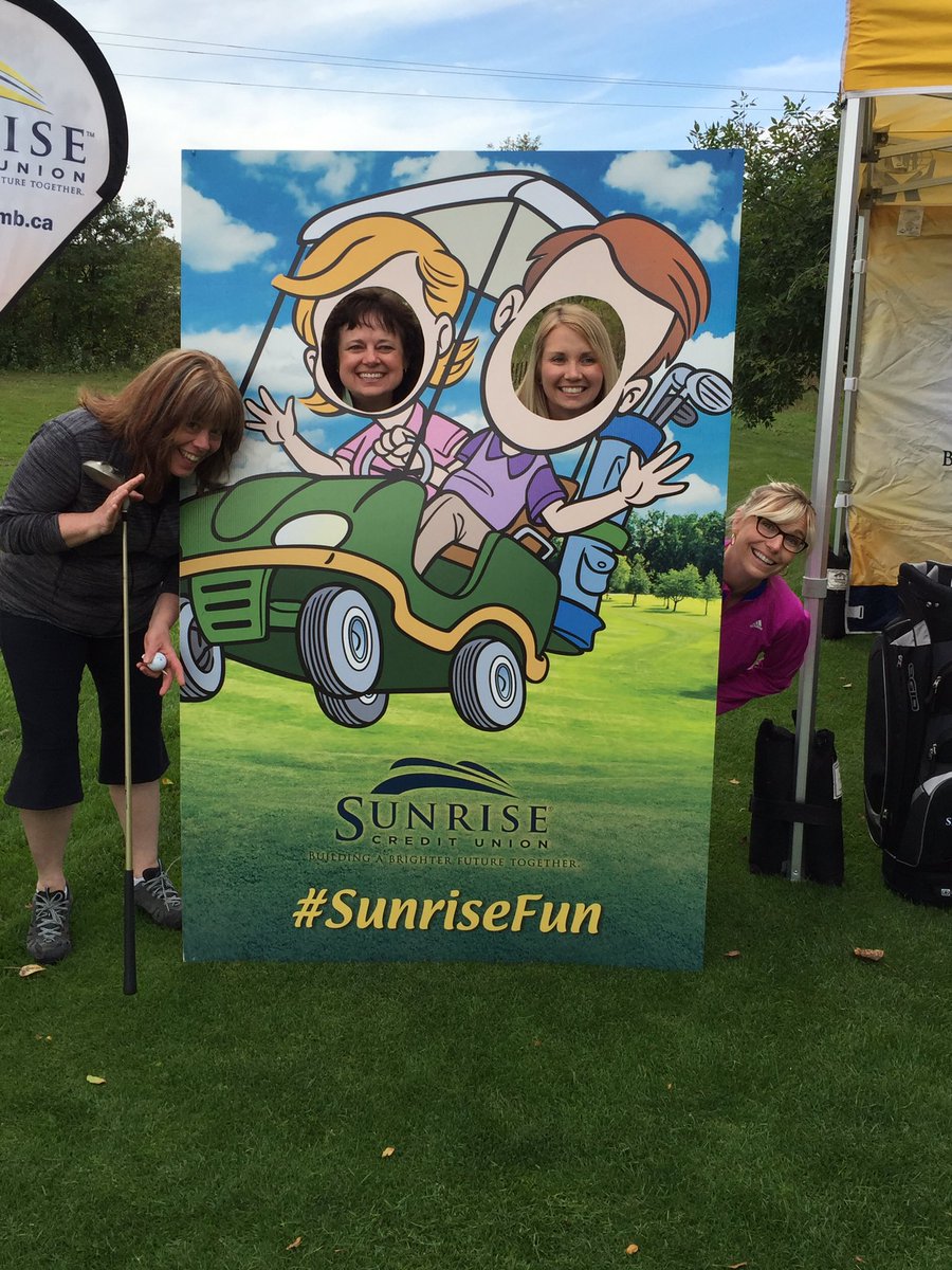 Angela_F13's tweet photo. Had a blast with @RKuz2 at the @WheatCityGolf Course today! Lots of fun with some crazy realtors :) #SunriseFun https://t.co/SAk3zyfCyB
