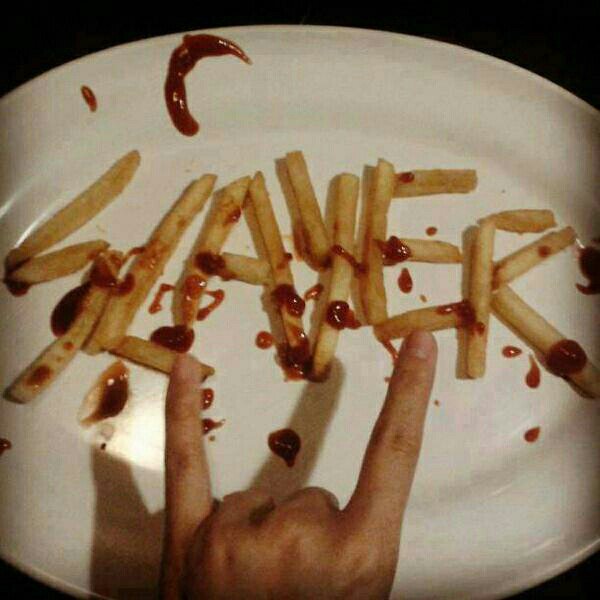 #Fries #Slayer 👅🔥🍟enjoy !! #PapasFritas acompaña la cena