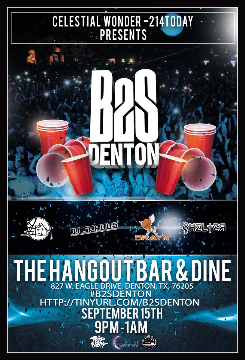 Fuckin around before the show. Come through #b2sdenton