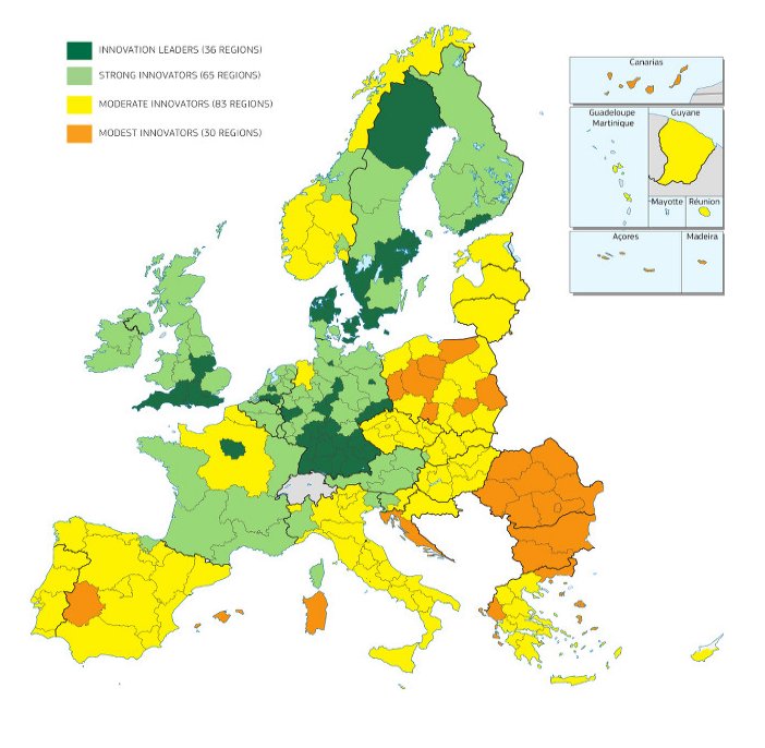 This map tells you everything you need to know about #innovation in #Europe bit.ly/2crrdql