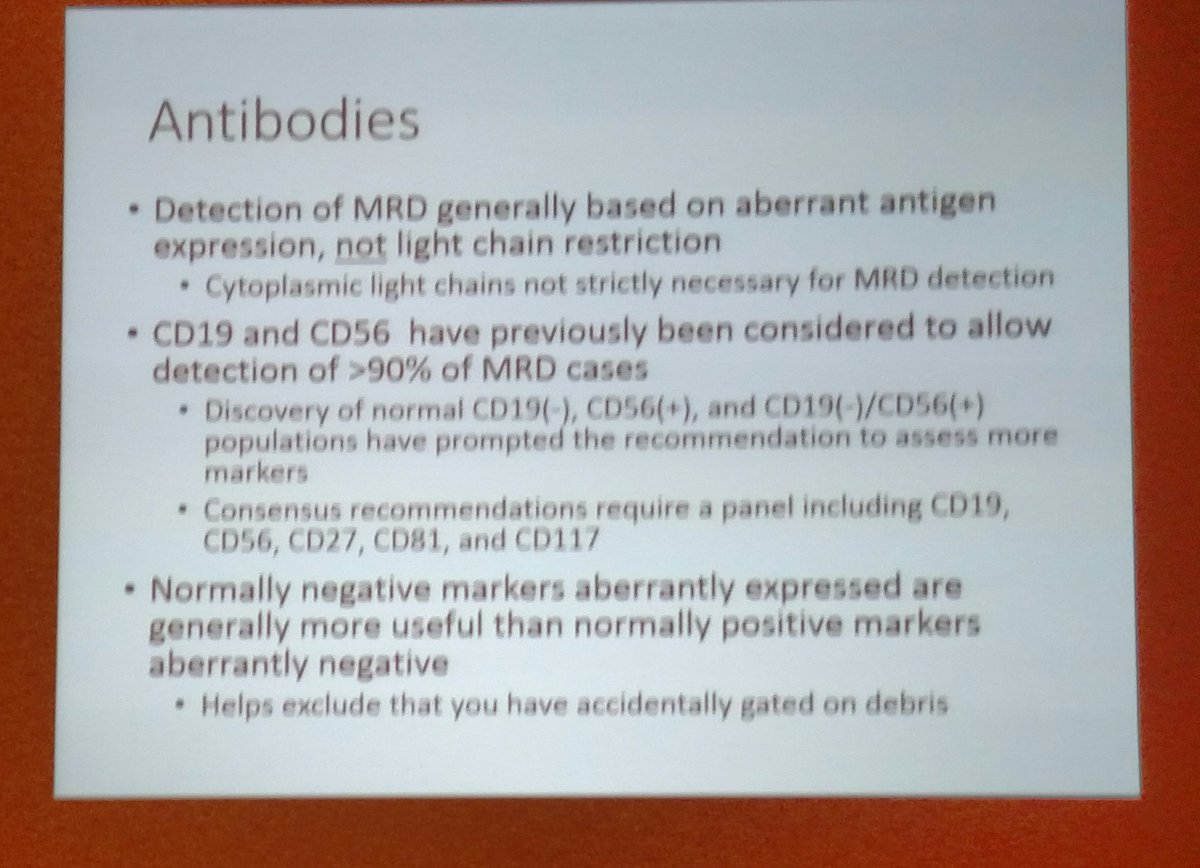 BettyMChung's tweet image. Some facts to know for MM MRD by flow #PathLab2016 #hemepath