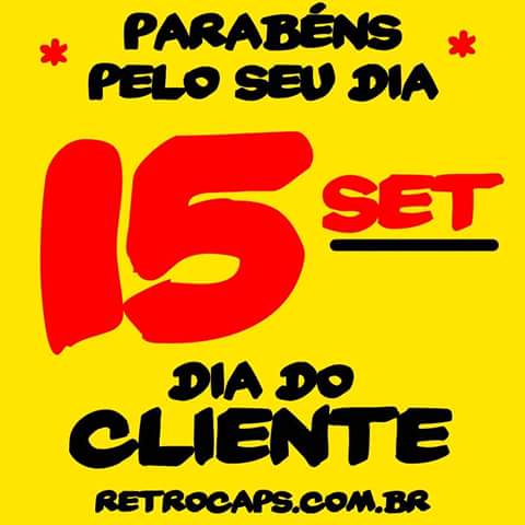 retro_caps's tweet photo. Agradecemos a confiança de cada um de vocês e desejamos parabéns pelo DIA DO CLIENTE. 
#RetroCaps #DiadoCliente https://t.co/qRzWv0CeoJ