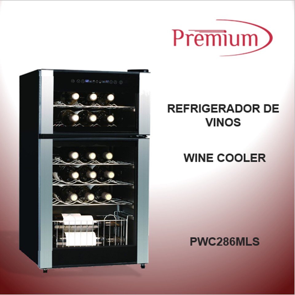 PREMIUM WINE COOLER
MAQUINA DE HIELOS
premiumus.com
#PremiumAppliances #ForBetterLiving