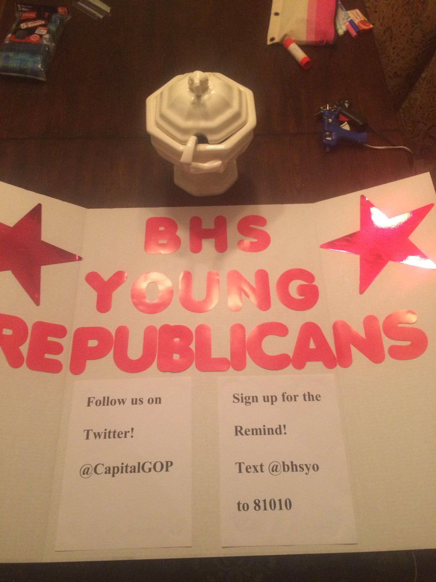 CapitalGOP's tweet photo. Expecting a BIG turnout tomorrow at the club fair! https://t.co/cVa6LCAn85