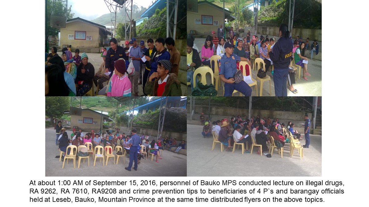 PNPBauko1's tweet photo. @Helpsolve_crime @PNPMtProvince @comila_cornelio @pio_mtprovppo #ProjectDoubleBarrel
#EnhanceCommunityEngagement https://t.co/ytQzjnT2w4