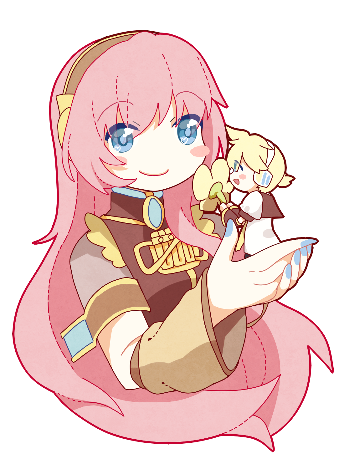 Piapro ピアプロ ピアプロ運営です 本日は 仲良し 作品をご紹介 まずは ぎんだらさんのルカ さんとちっちゃいレンくん ほんわか可愛らしいイラストですね T Co 7pwn9oksuz Piapro 巡音ルカ 鏡音レン