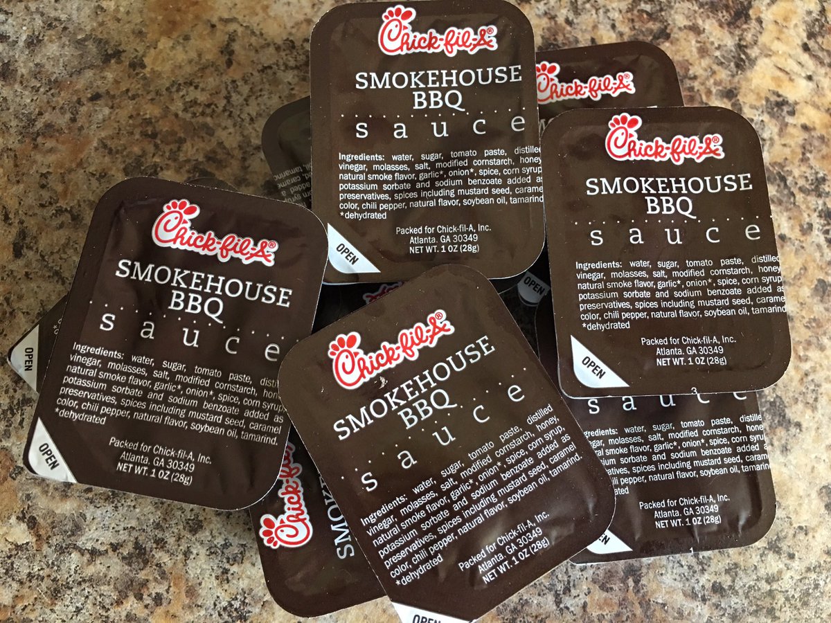 HeatherBolt's tweet photo. Hey @ChickfilA thanks for the bonfire fuel! #AllItsGoodFor #Gross #BringBackTheOriginalBBQ https://t.co/bvo52NNz17