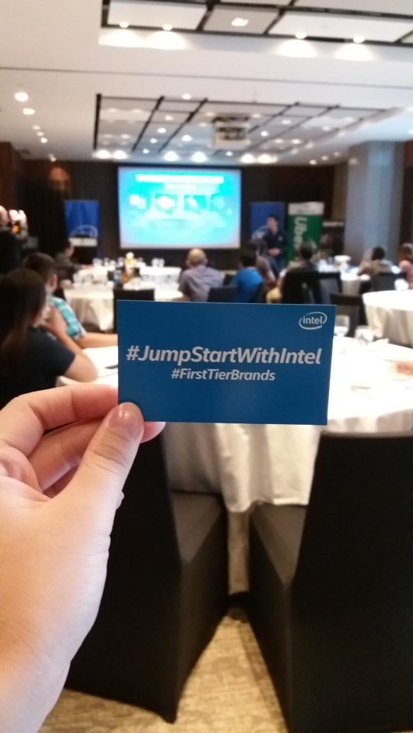 soupreemleader's tweet photo. Jumpstart with Intel today at Marco Polo Hotel Ortigas Manila #JumpStartWithIntel #FirstTierBrands https://t.co/7IByS58a3q