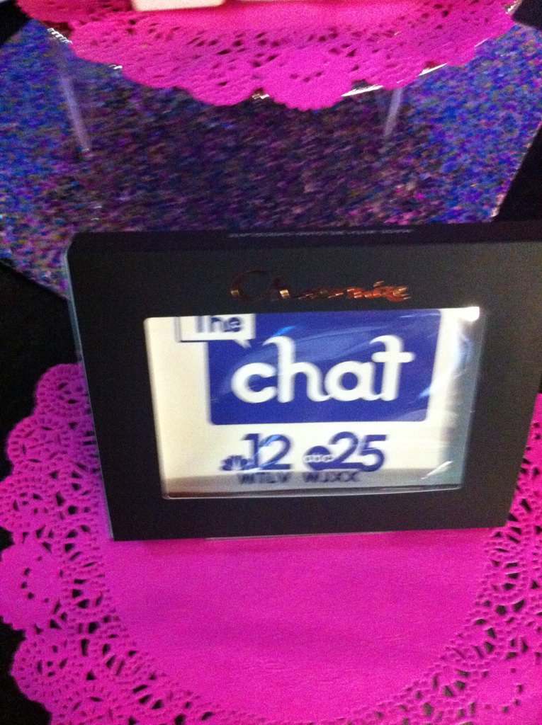 BeautyConcierge's tweet photo. So in love with @Chocomize they make the most delicious &amp; fabulous photo chocolates! #asseenontv #thechat #chocolate https://t.co/99aD6pgDlg