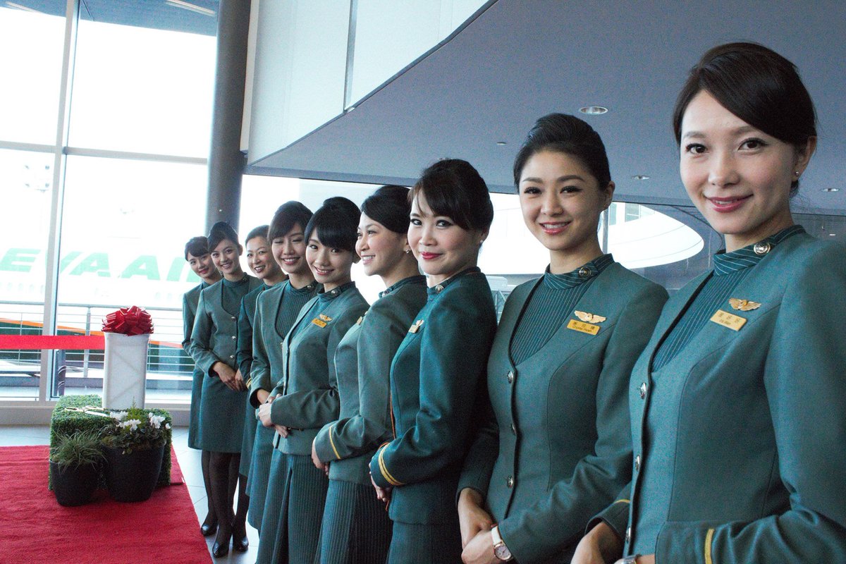 エバー航空 Ar Twitter エバー航空 Ca 客室乗務員 Photo By Maple Lin