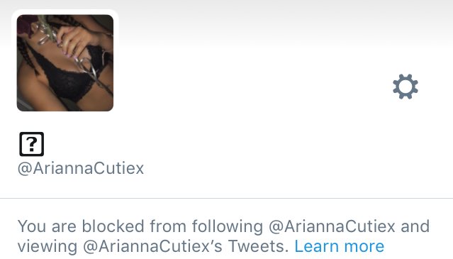 _TitaniumUpdate's tweet image. Why did she block me? 😮😶