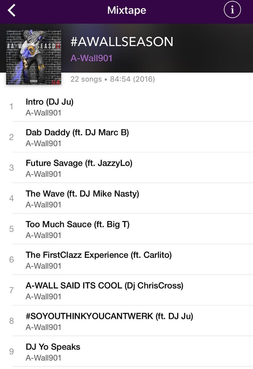 aintyoufrenchie's tweet photo. definitely the music for the session tonight. #AWallSZN ๐๐ go download @Hombrote_Walton ASAP! https://t.co/crCw1gUZyd